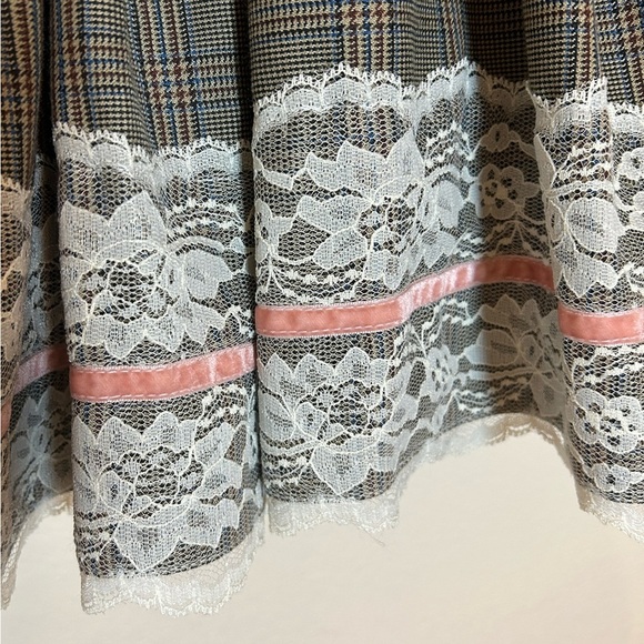 NWT Dollcake Florence tartan Full Skirt Dress kids size 9 - Picture 9 of 14